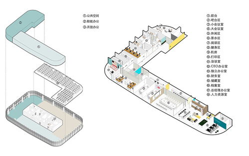 一乘建筑 海链科技总部办公设计